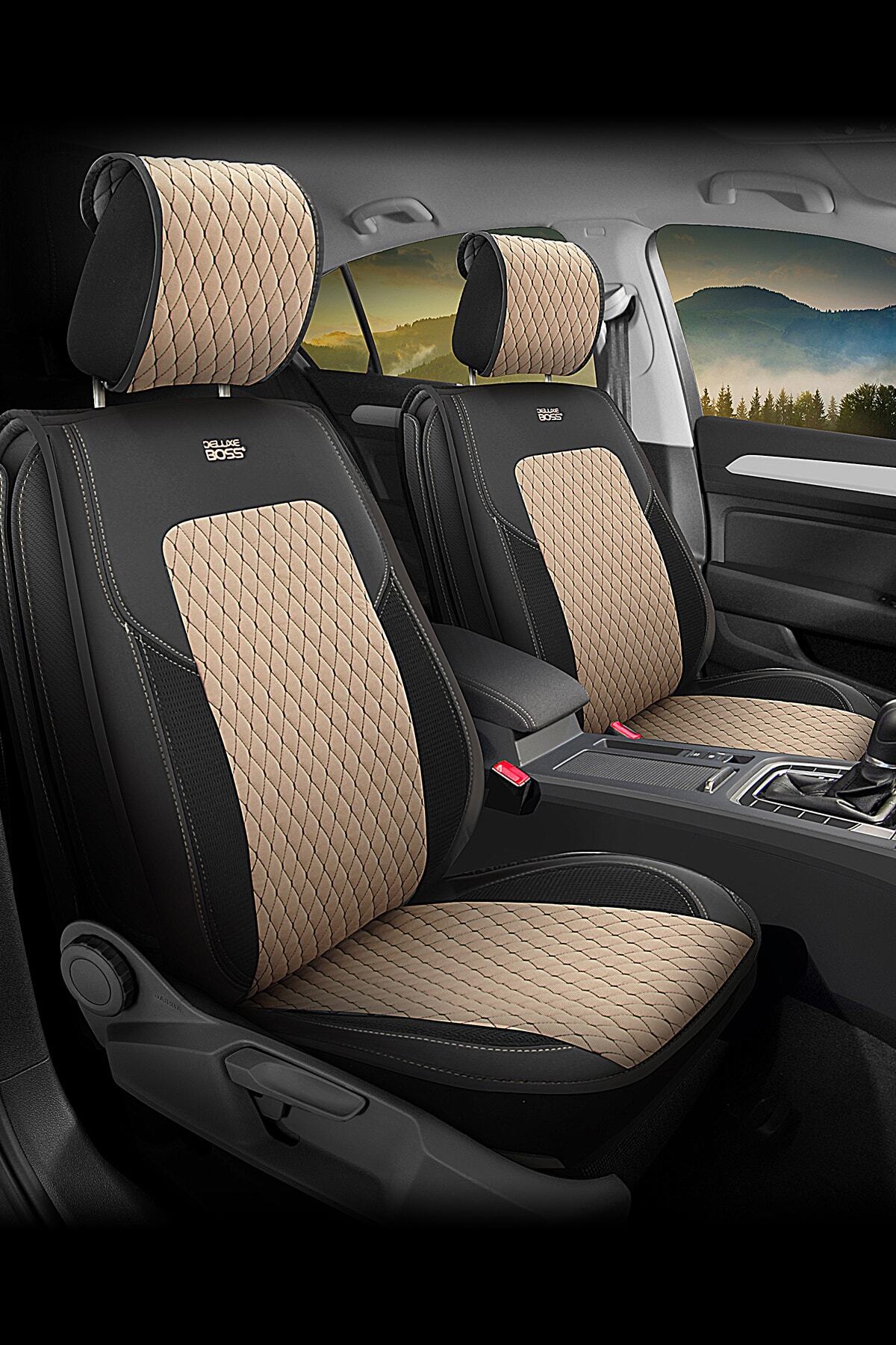 deluxe boss volkswagen golf uyumlu jakar file deri oto koltuk kilifi luxury fit exclusive ex12 fiyati yorumlari trendyol