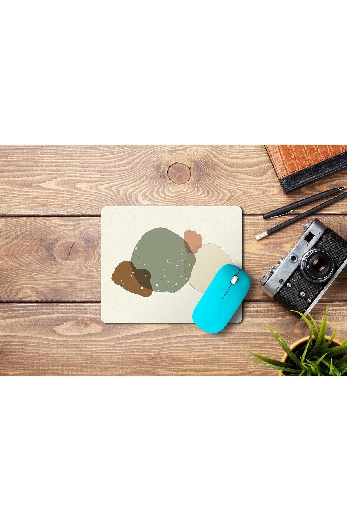 WuW-Abstract Drawing Rectangular Non-Slip Base Mouse Pad 2