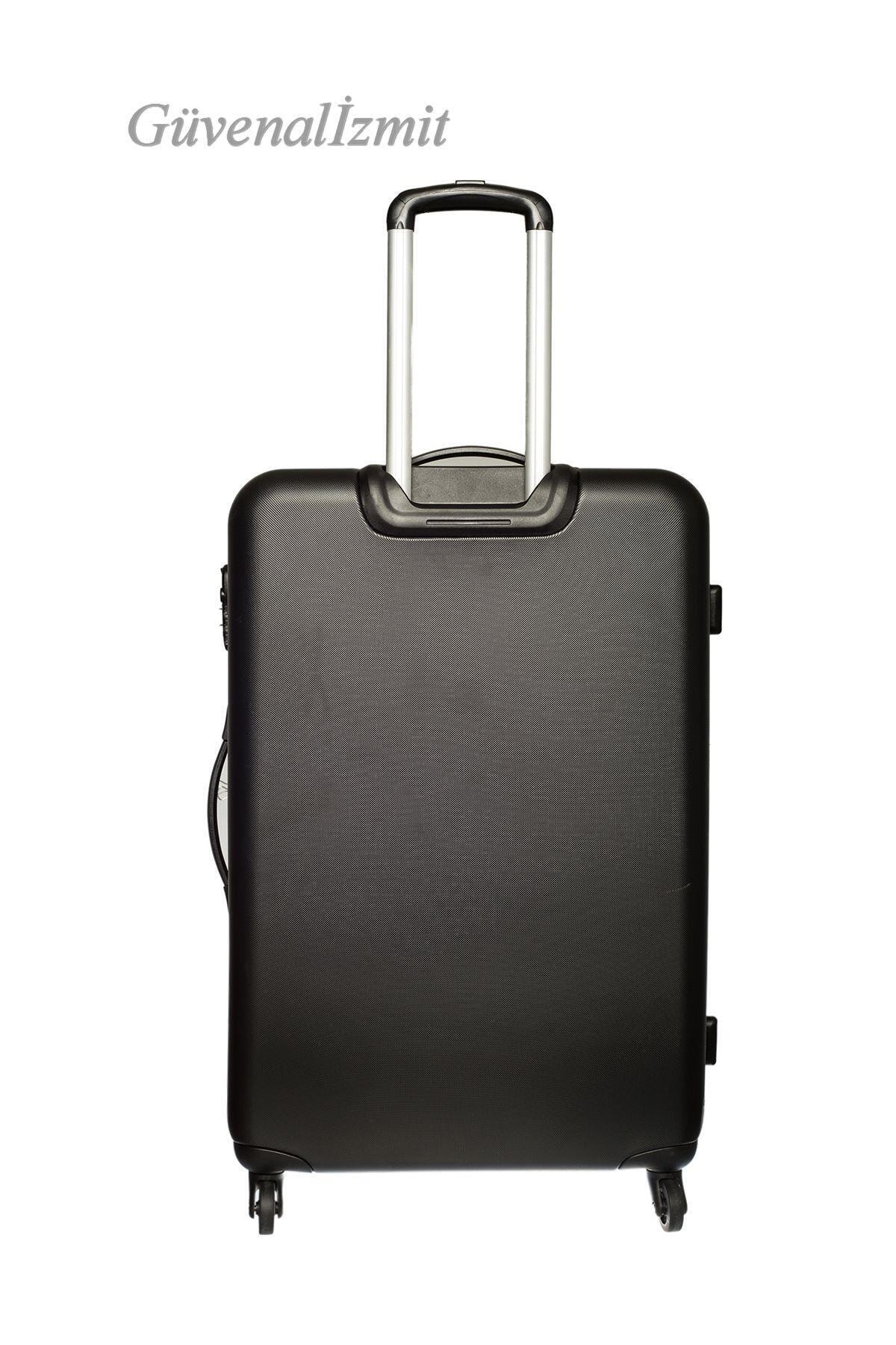 T2y-04pc2400-2s Siyah Orta Boy Valiz, Bavul