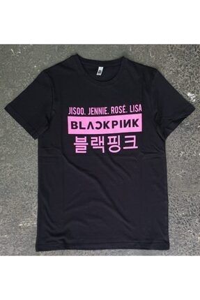Blackpink Unisex Siyah T-shirt gknblcktsrt2
