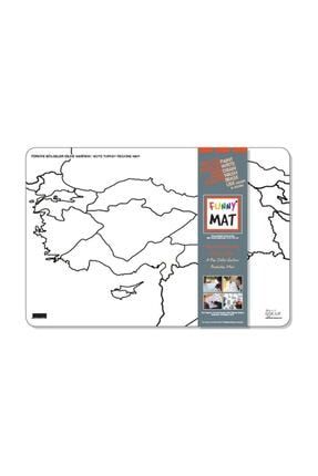 Funny Mat Türkiye Bölgeler Dilsiz Haritası 11835792