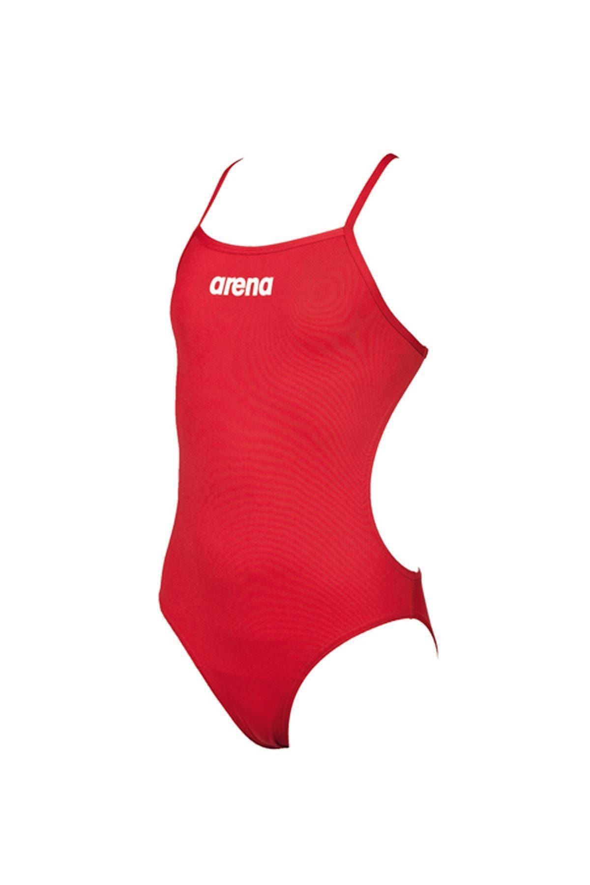 Arena Dynamo Jr One Piece Girl s Red Swimsuit 2a46945 Trendyol