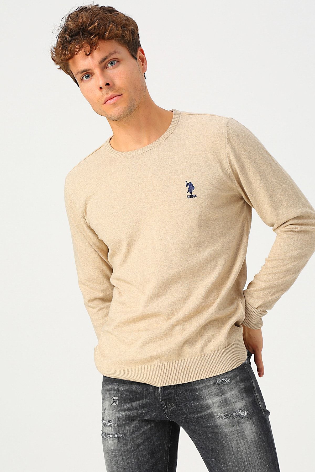 بافت و پلیور مردانه یو اس پلو U.S. Polo Assn. اورجینال 504026877