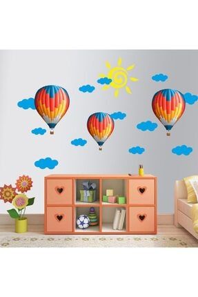 Renkli Balonlar Duvar Çocuk Odası Sticker STİCER