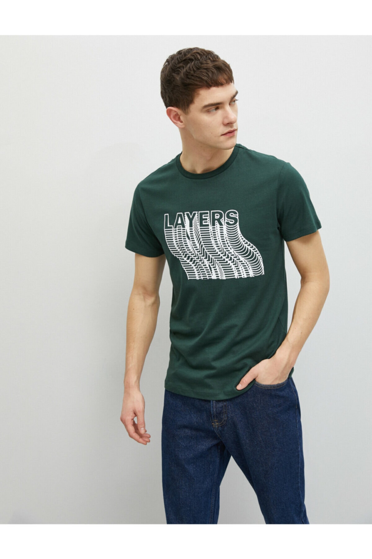 تیشرت کوتون 1YAM11805LK