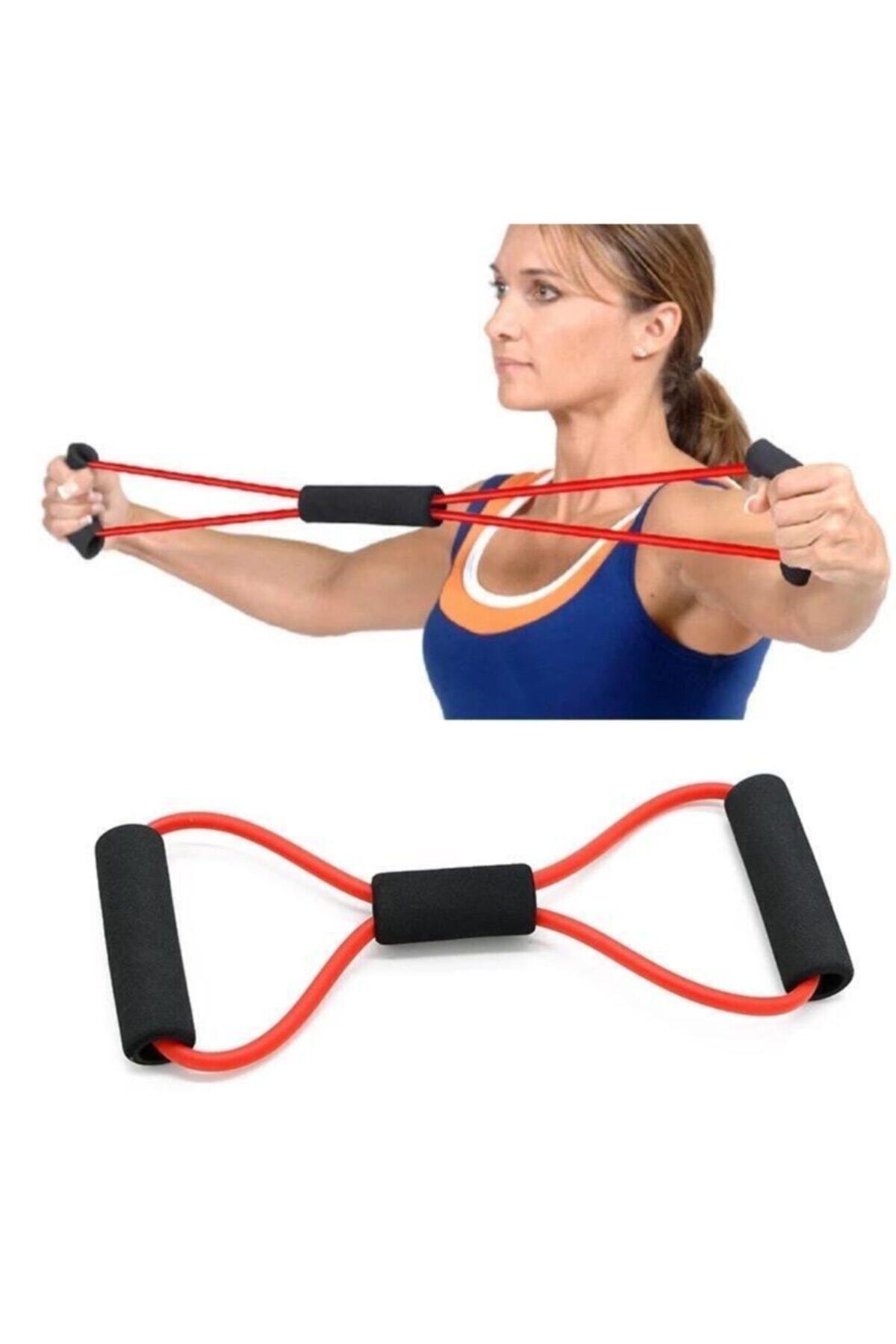 Leyaton Unisex Kırmızı Plates Direnç Lastiği