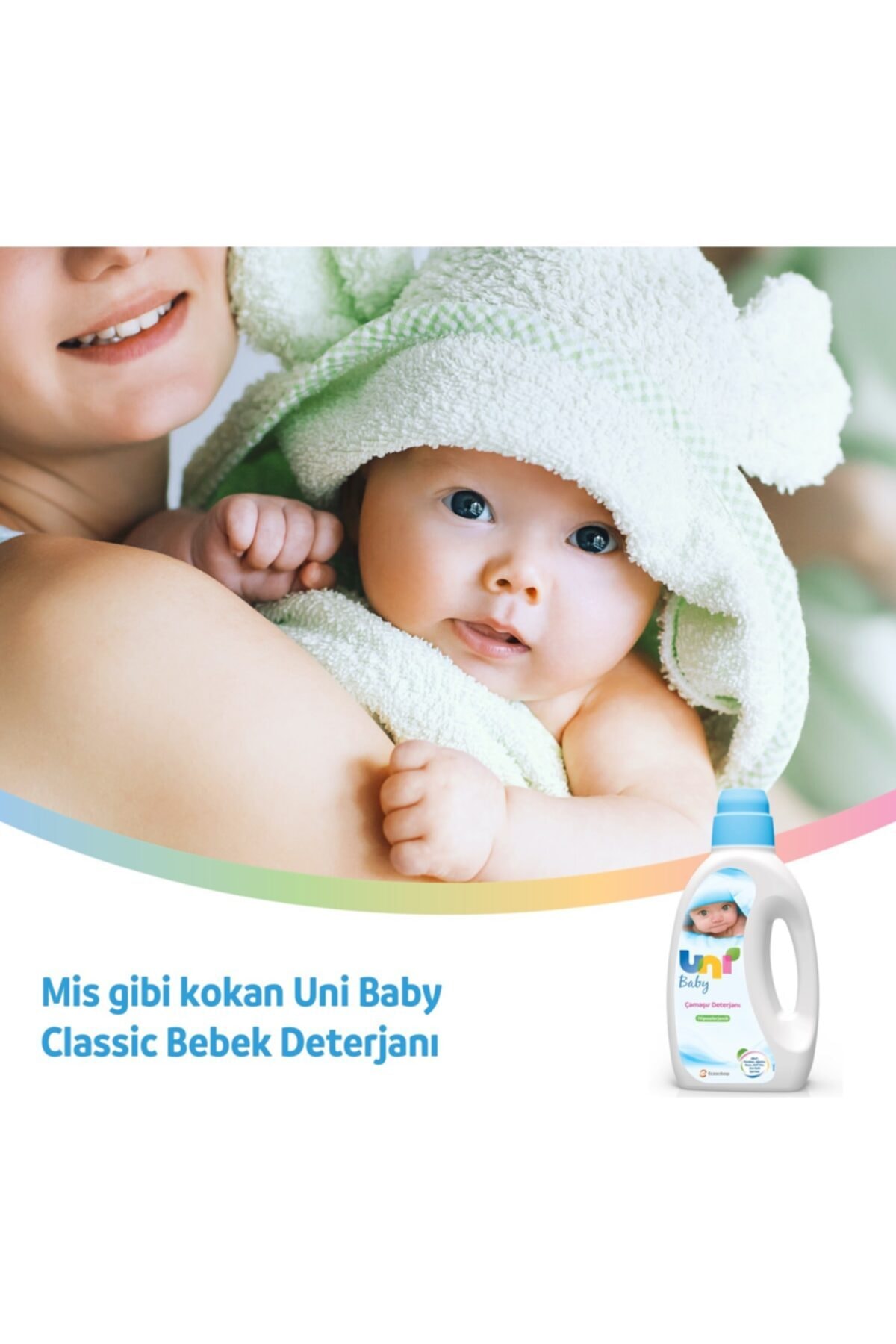 Uni Baby Hipoalerjenik Sıvı Çamaşır Deterjanı 2x1500 ml fotoğrafı 4 (önizleme)