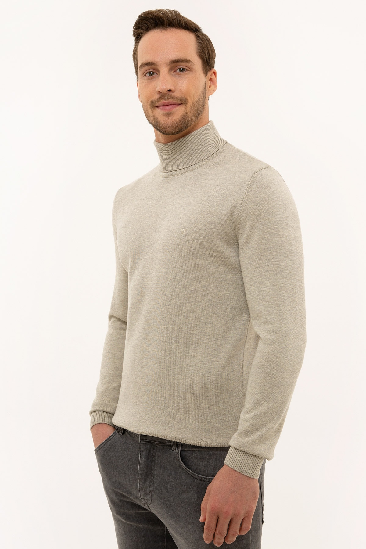 پلیور مردانه راسته آستین بلند | پیر کاردین Pierre Cardin G021SZ0TK.000.1111429 - تصویر 3