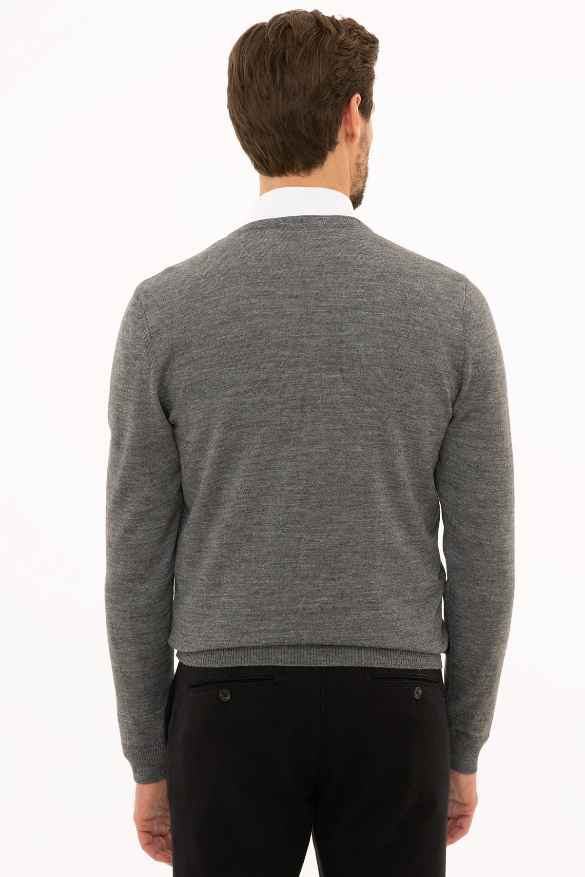 پلیور مردانه راسته آستین بلند | پیر کاردین Pierre Cardin G021SZ0TK.000.1111415 - تصویر 3