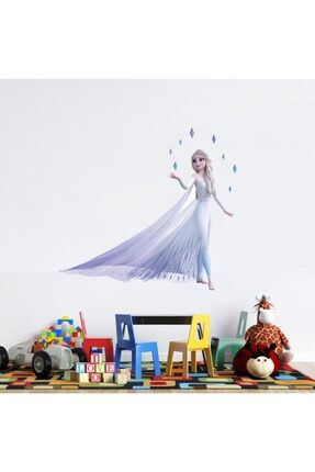 Muhteşe Elsa Kız Çocuk Odası Duvar Sticker 7304202