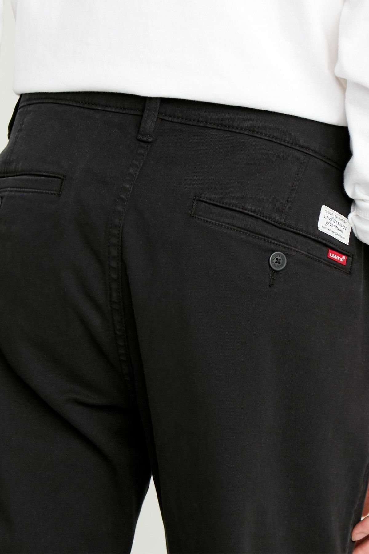 شلوار جین مشکی مردانه xx chino slim fit سیاه معدنی Levi's