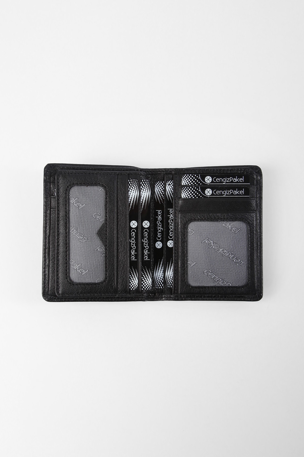 Cengiz Pakel  Gerçek Deri Siyah Cüzdan - Görsel 3