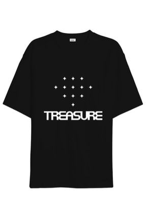 Treasure Oversize Unisex Tişört TD288909