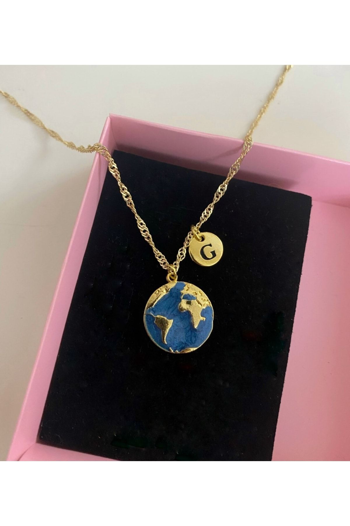 Asia by Leuvoi World Necklace with Letter G Trendyol