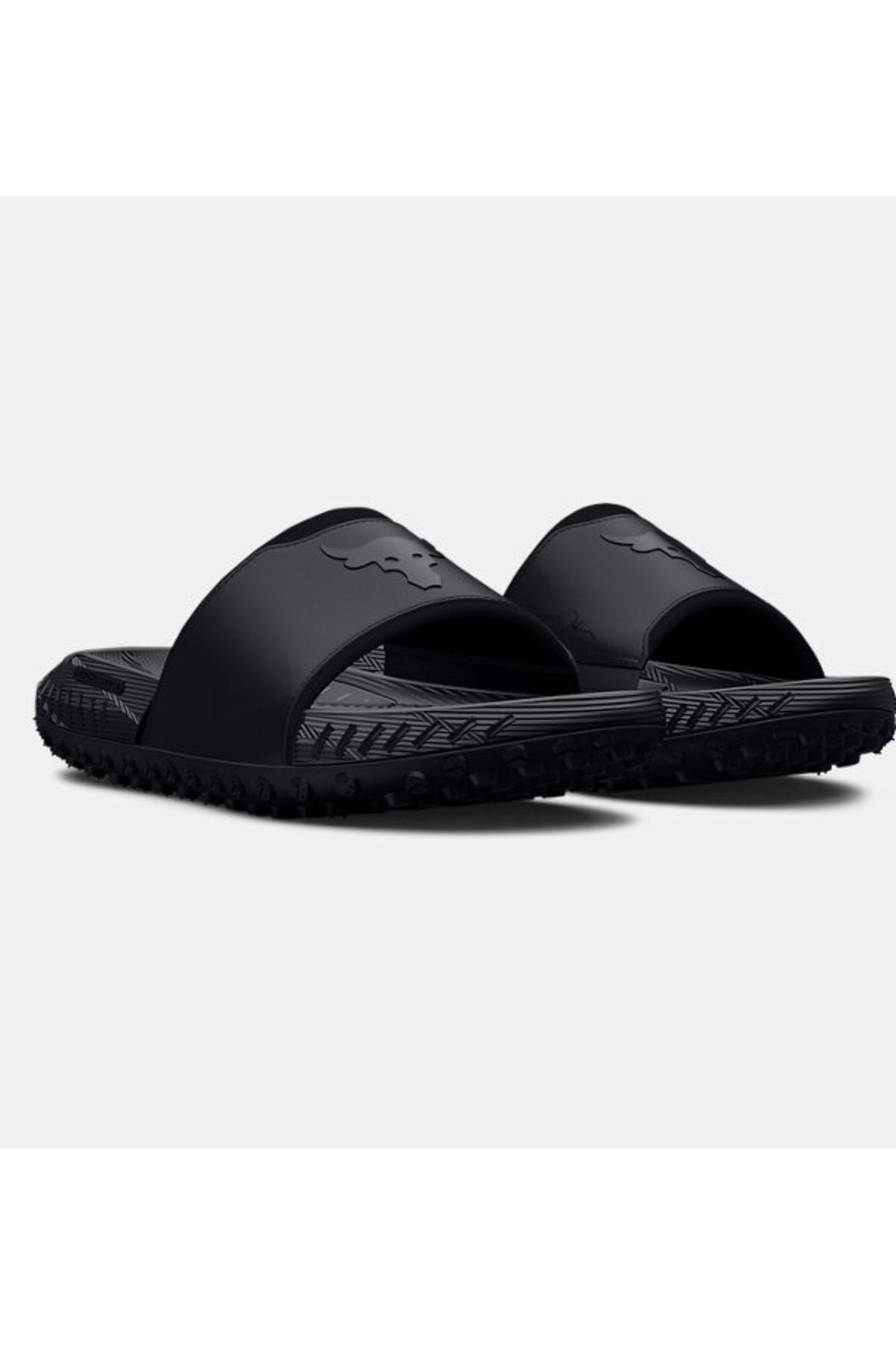 دمپایی مشکی مردانه و زنانه Project Rock 3 3026034 001 Under Armour