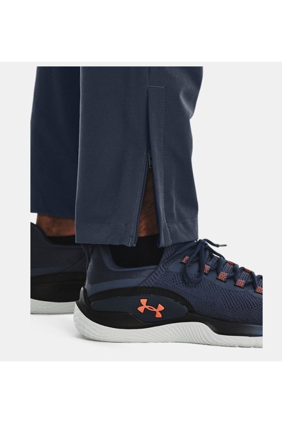 شلوار گرمکن ورزشی آبی مردانه پچ های بافته شده در UA Rush ™ شش 1377182 044 Under Armour