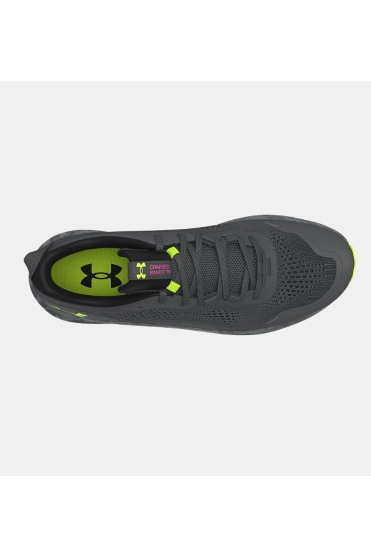 Under Armour Charged Bandit TR 2 UA Black Green Men Trail Running  3024186-102