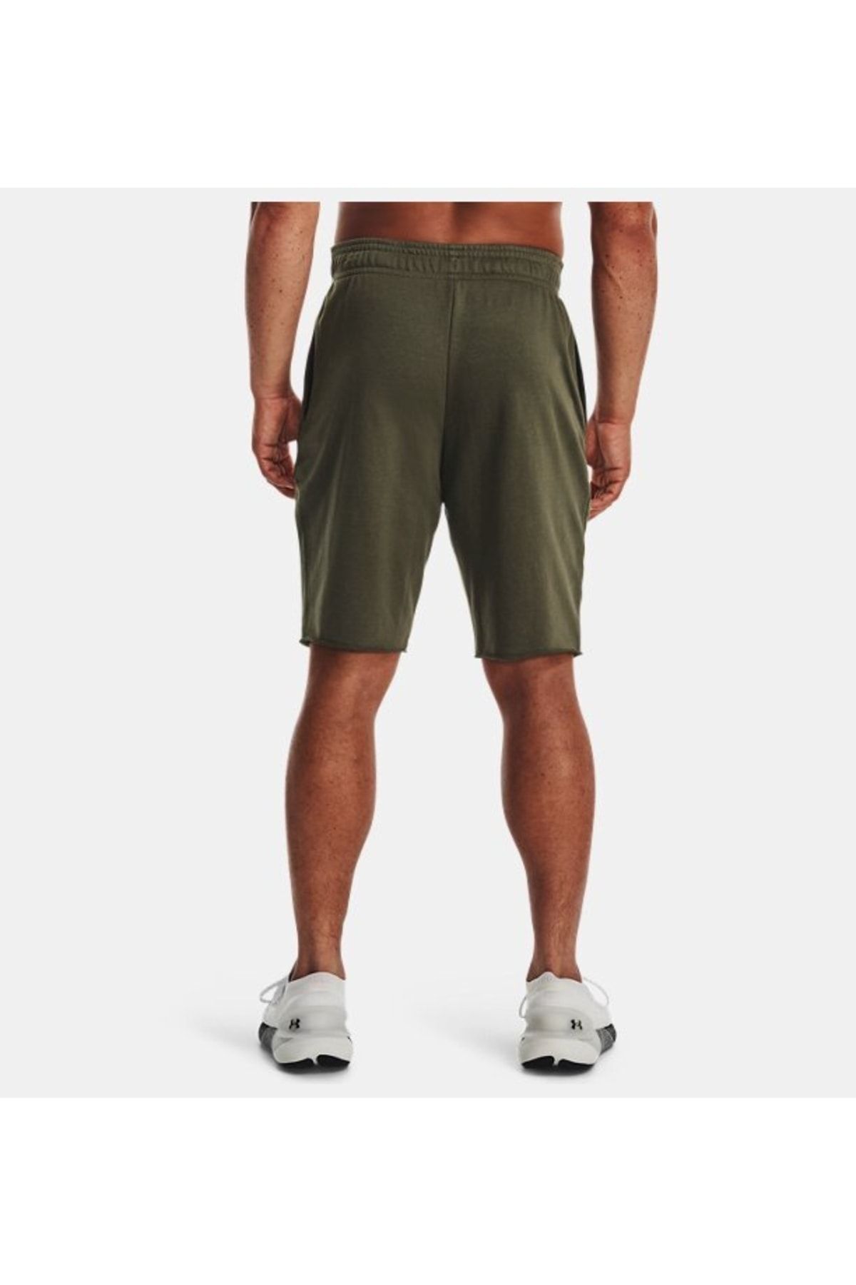 شورت ورزشی سبز مردانه رقیب نر UA Terry Shorts 1361631 390 Under Armour