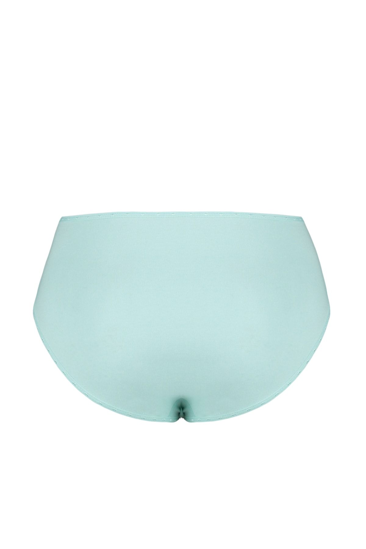 Trendyol Curve-Duży rozmiar bawełnianych majtek zestaw 3 sztuk - różowy, niebieski, liliowy Tbbss23Cm00003 8