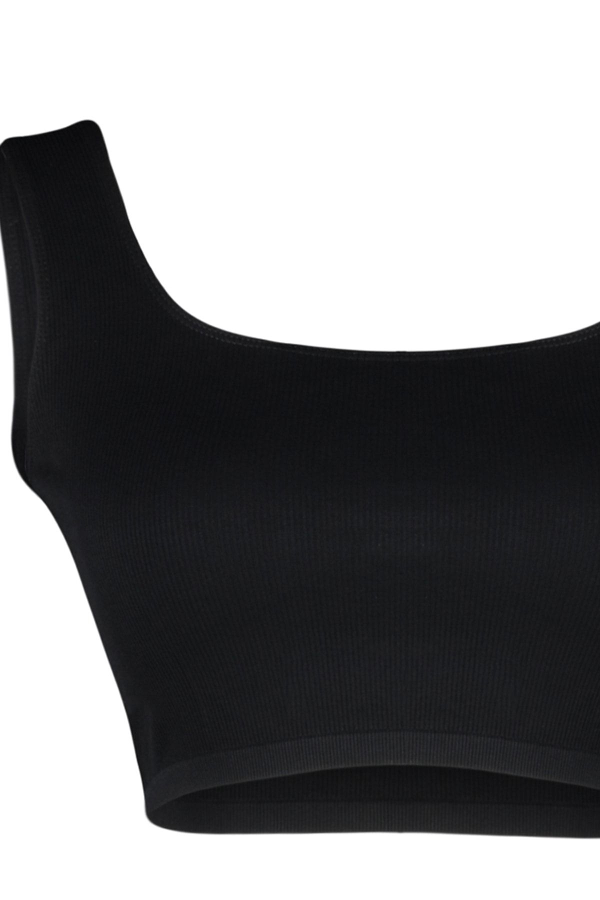 Trendyol Curve-Fekete csésze nélküli varrat nélküli melltartó TBBSS23CW00000 8