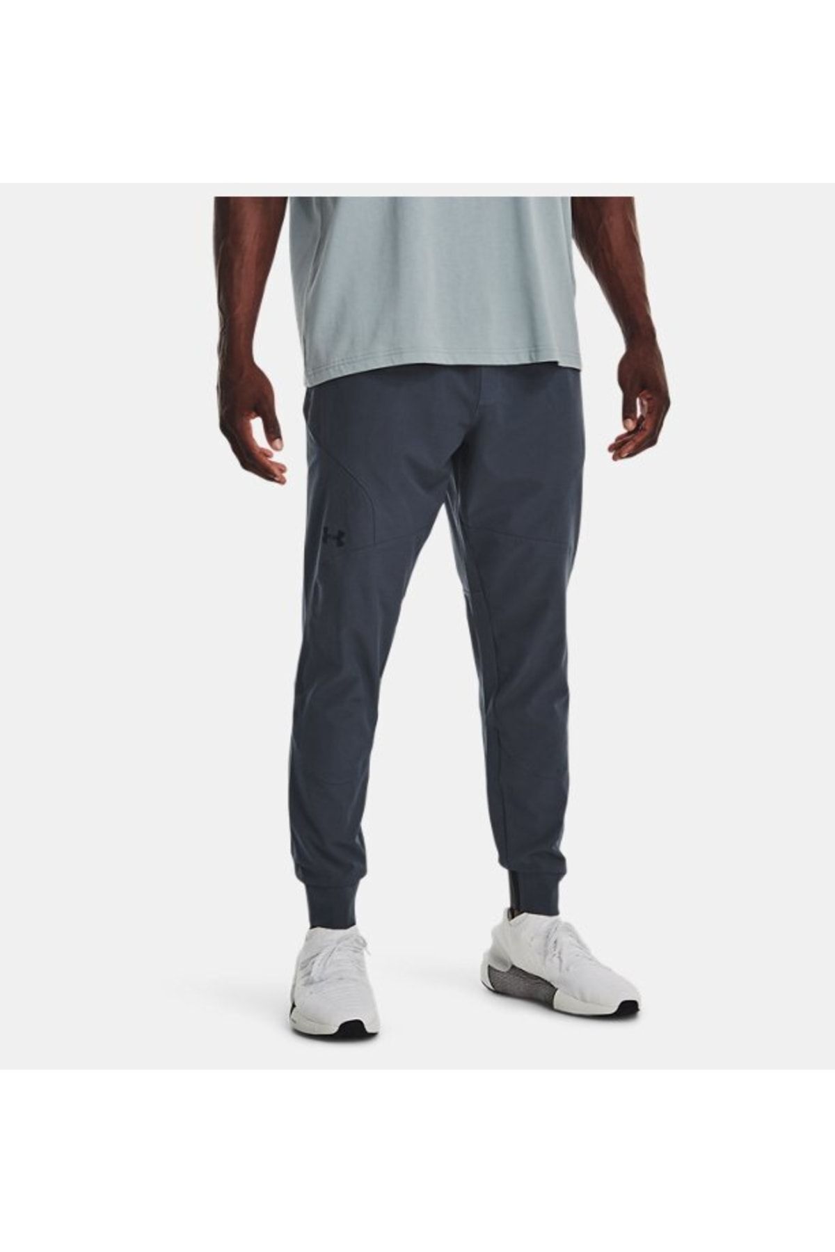 شلوار گرمکن ورزشی خاکستری مردانه لباس های باریک و غیرقابل توقف در UA شش 1352027 044 Under Armour