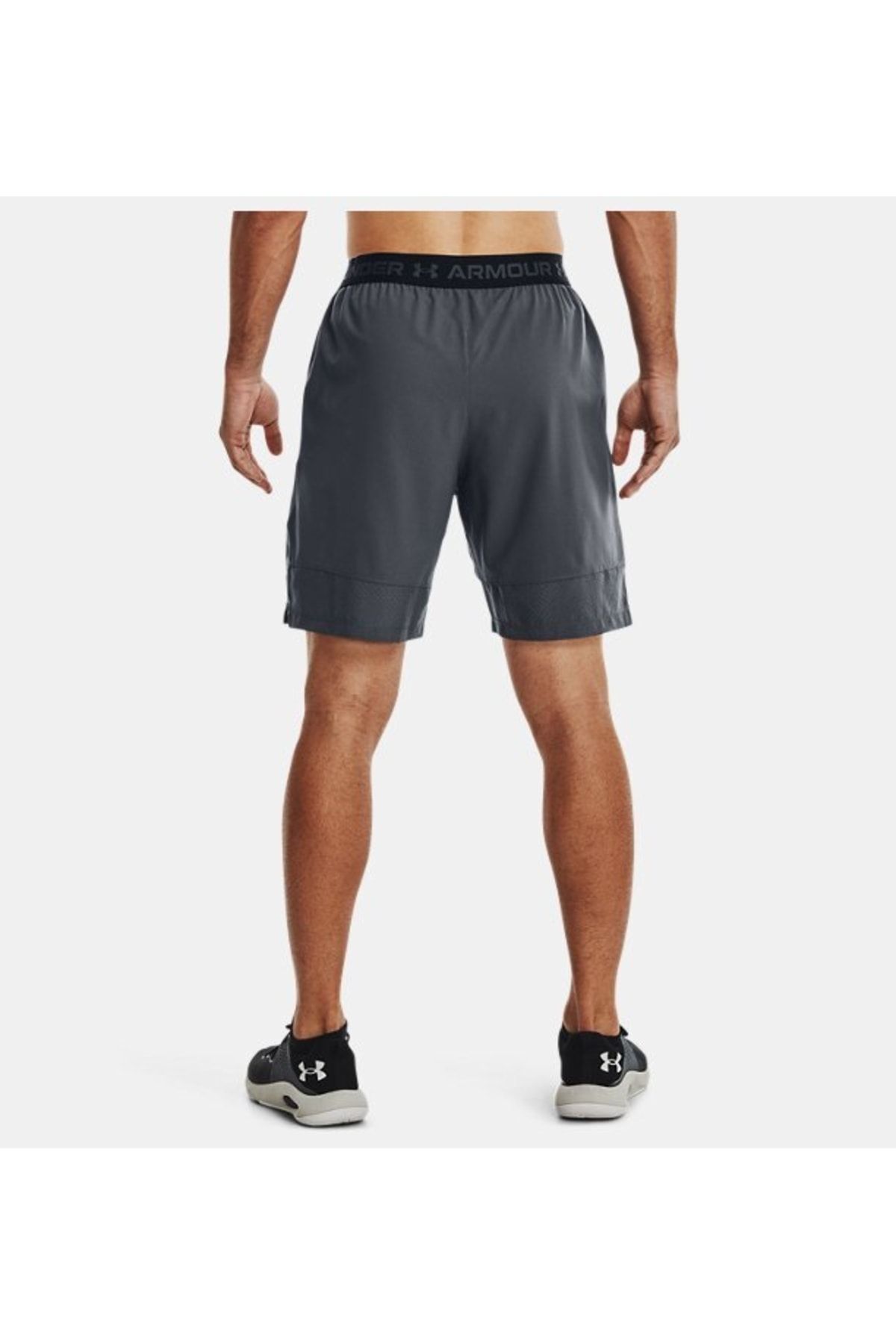 شورت ورزشی خاکستری مردانه بافندگی UA در 1370382 012 Under Armour