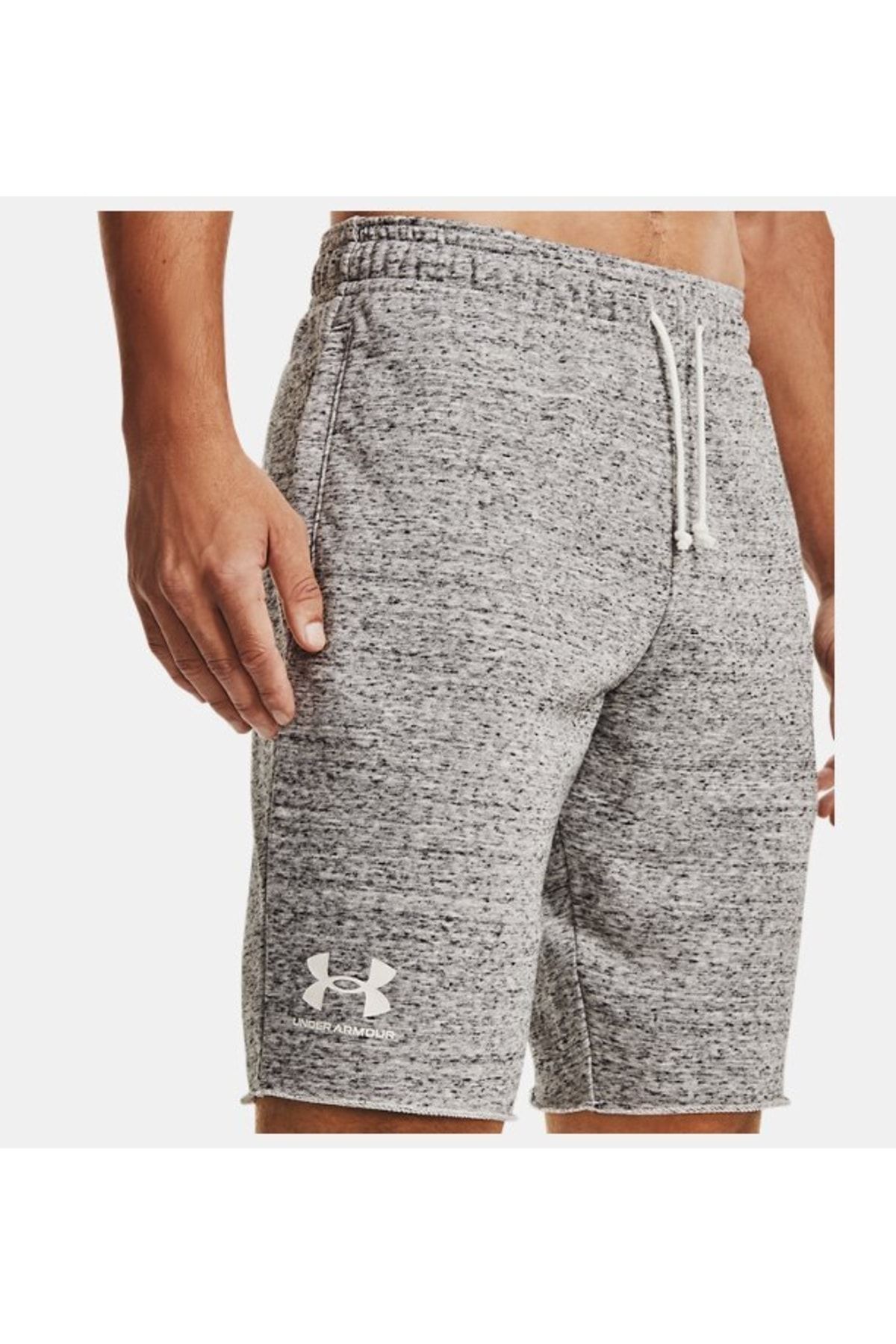 شورت ورزشی خاکستری مردانه رقیب Terry Shorts 1361631 112 Under Armour