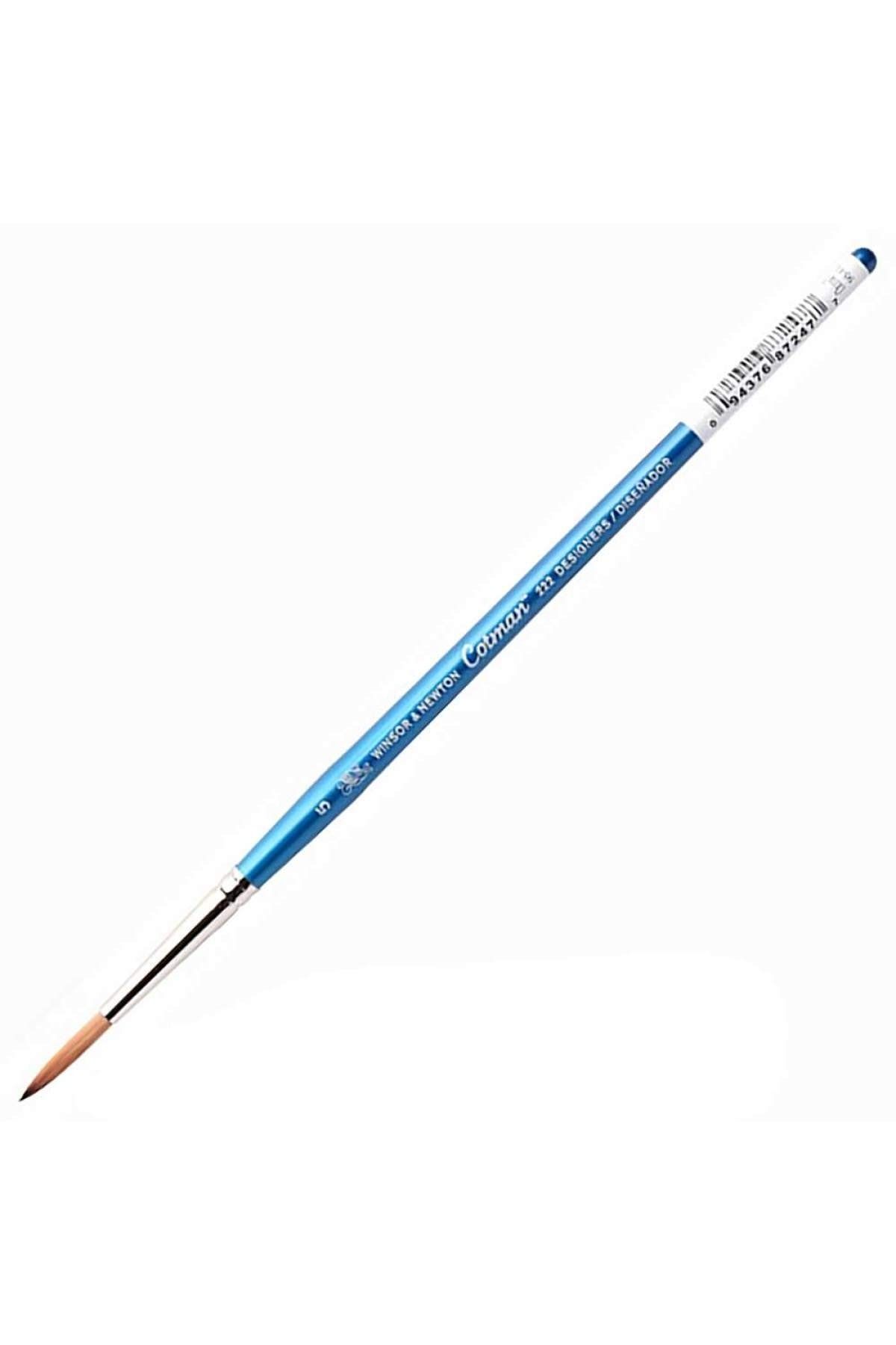 Winsor Newton-Winsor & Newton Cotman Series 222 Short Handle Synthetic Design/Detail Brush No:5 2