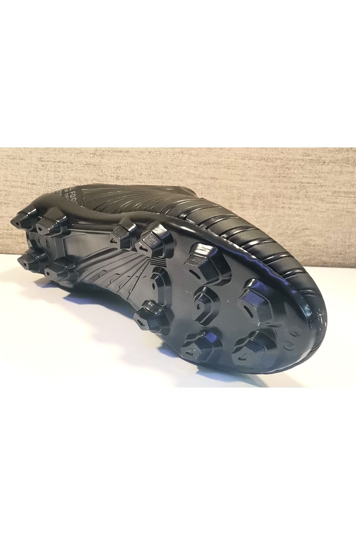 Jump-28367 Herren-Kunstrasen-Fußballschuhe Schwarz 6