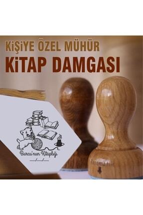 kaşematik K 204 Kedi Ve Kitaplar Kitap Damgası