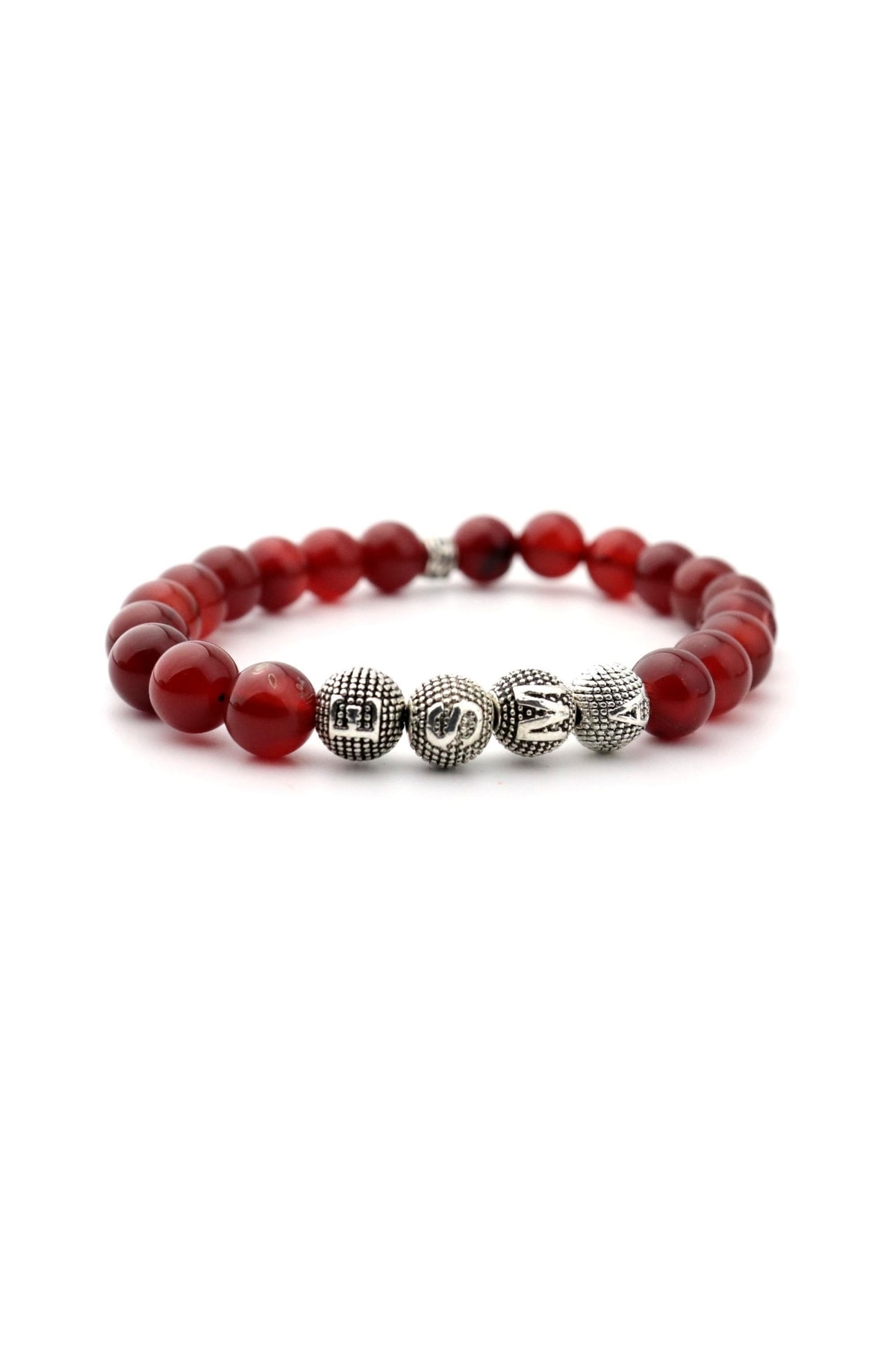 Personalized Agate Natural Stone Bracelet Name Energy Bracelet