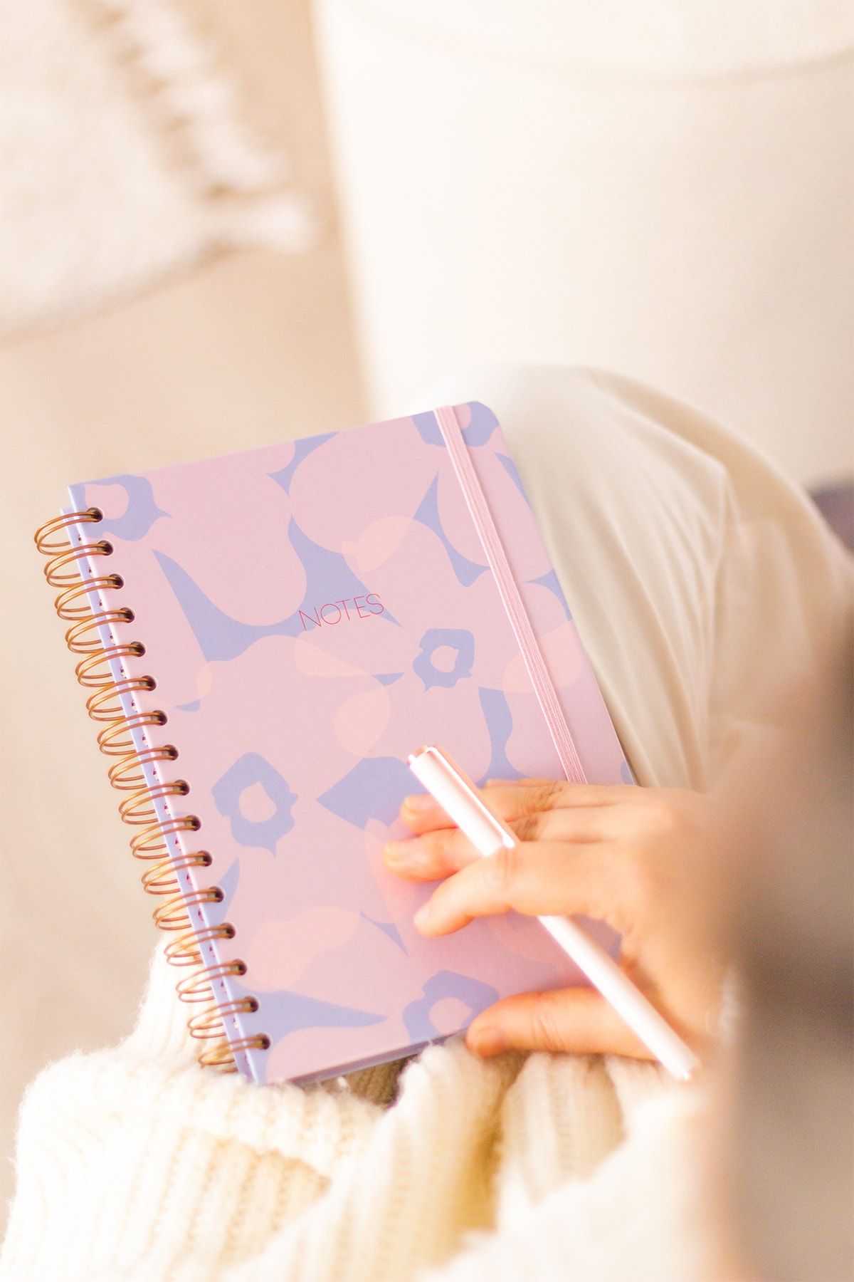 Matt Notebook-دفتر ملاحظات مقاس A5 مقاس 15x21 سم ومبطن ومرن وغير مؤرخ 3