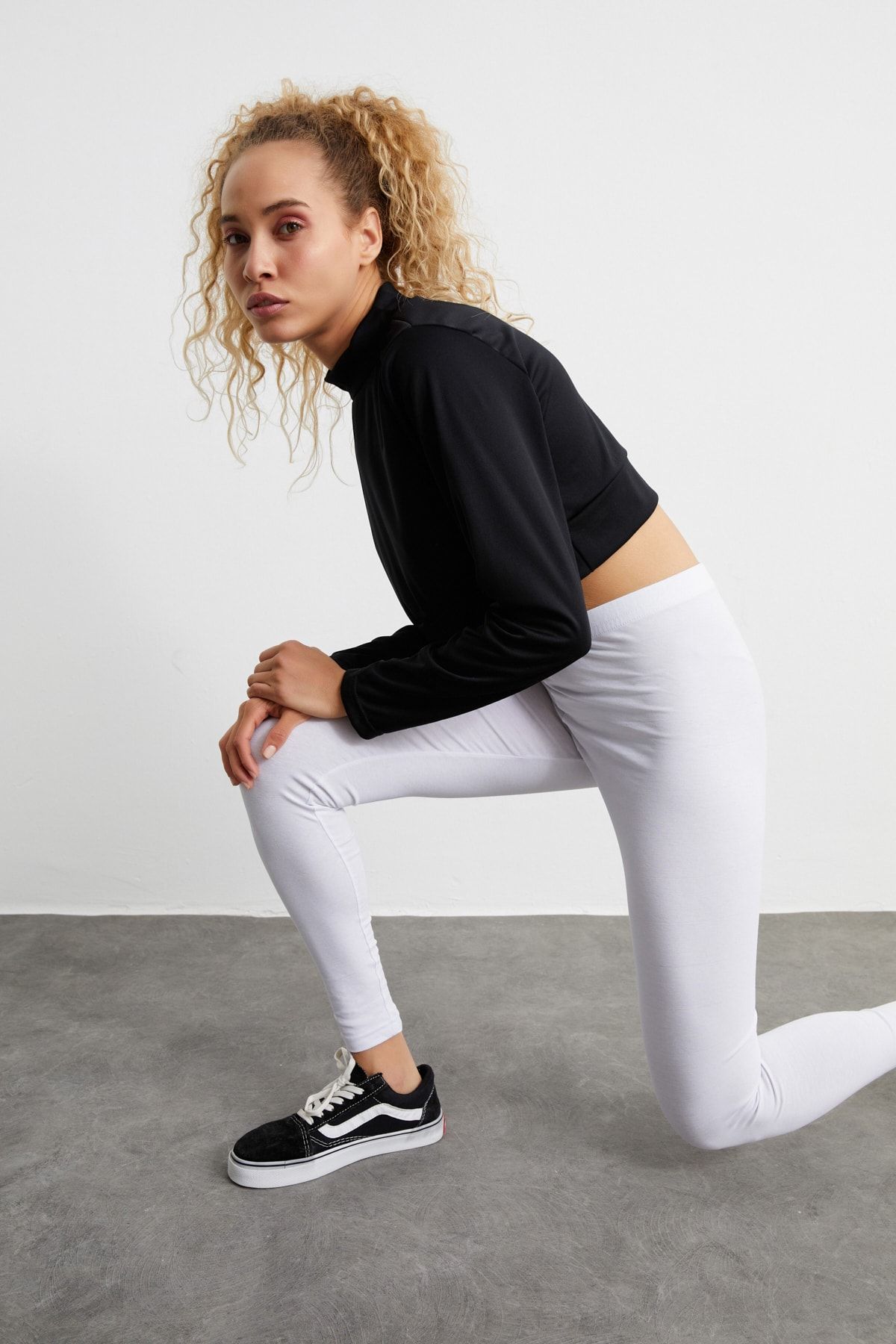 mirach-White High Waist Leggings Recovery Thermal Protector 2