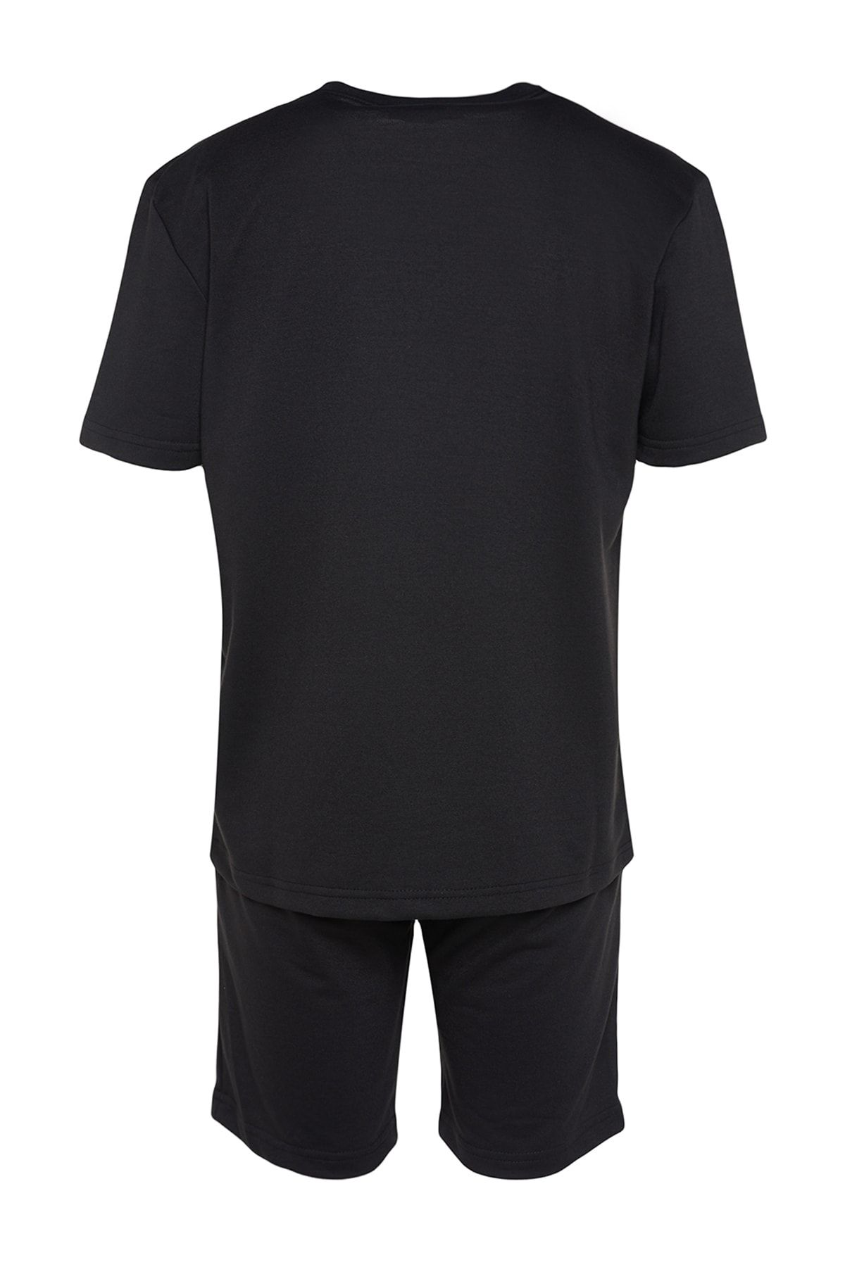 Trendyol Collection Men s Black Tracksuit Set Regular Normal Cut T