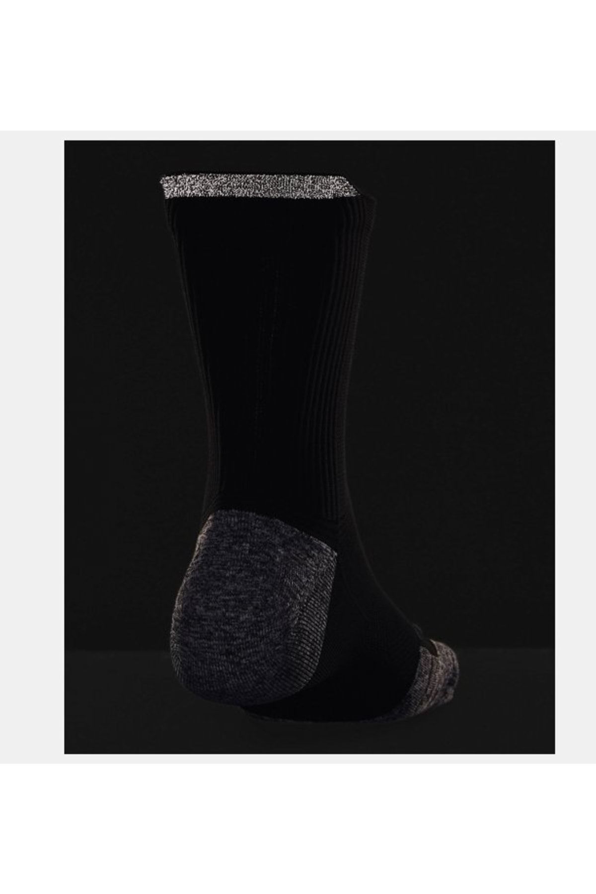 جوراب مشکی مردانه و زنانه UA Armourdry ™ Run Cushion Mid Crew Socks 1376076 001 Under Armour