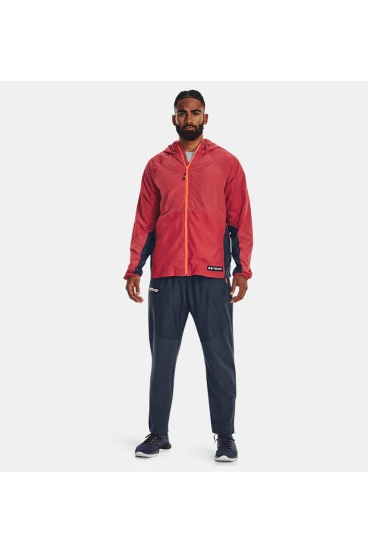 شلوار گرمکن ورزشی آبی مردانه پچ های بافته شده در UA Rush ™ شش 1377182 044 Under Armour