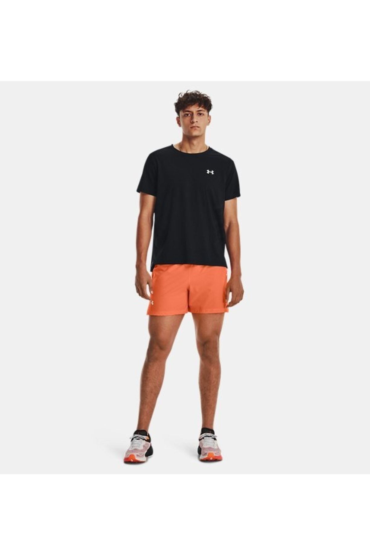 تی شرت مشکی مردانه آستین کوتاه لیزر ISO chill در UA 1376518 001 Under Armour