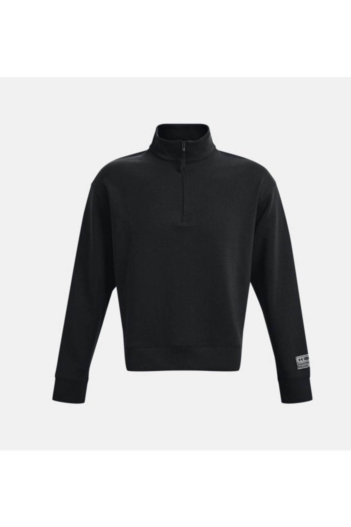 سویشرت ورزشی مشکی مردانه و زنانه UA Summit Knit ½ زیپ 1377174 001 Under Armour
