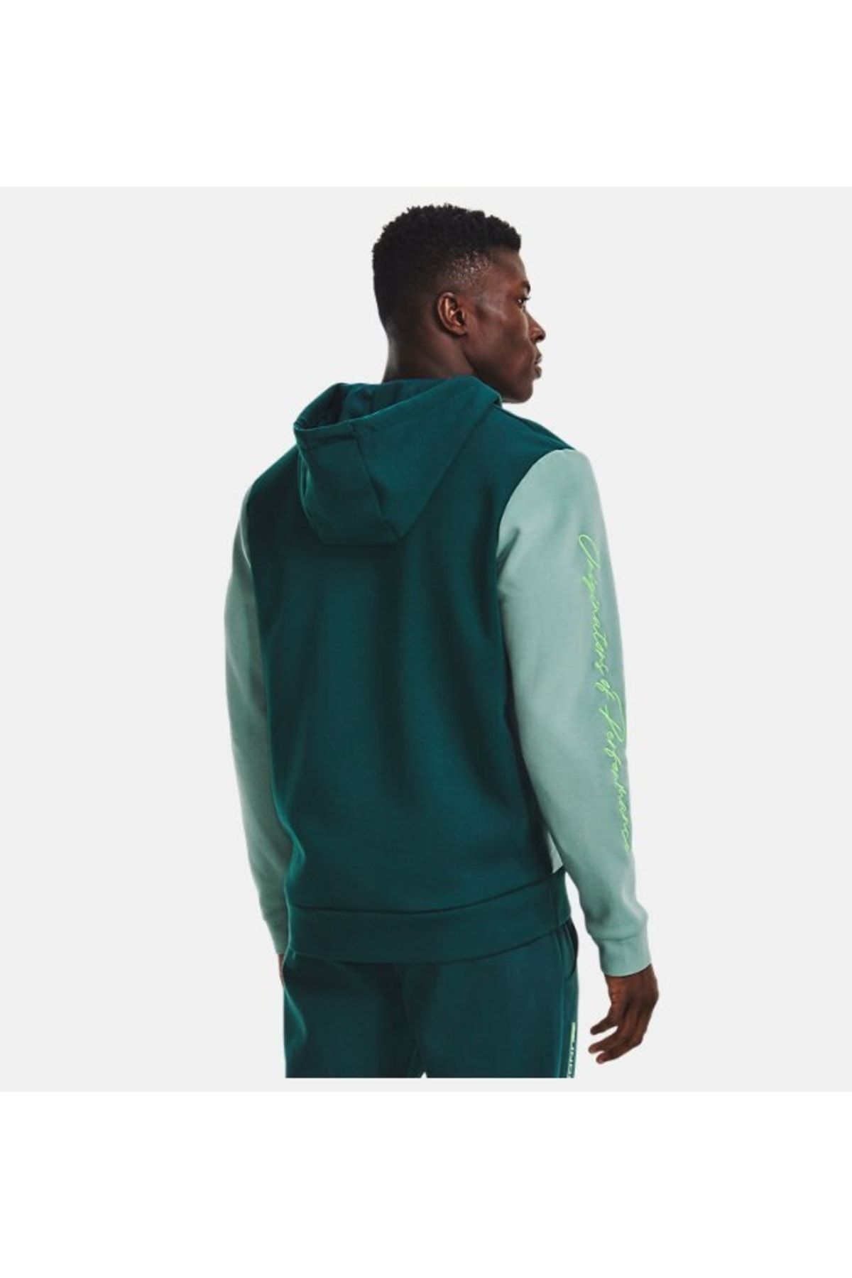 Under Armour Erkek Ua Summit Knit Tam Boy Fermuarlı Kapüşonlu Üst 1370422-366 BY10031