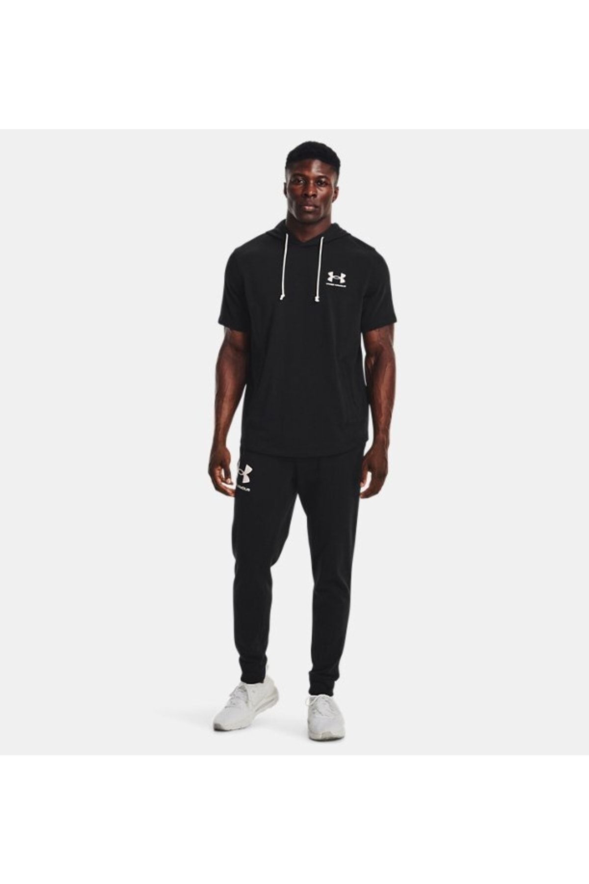 سویشرت ورزشی مشکی مردانه رقیب UA تری Terry Top 1370396 001 Under Armour