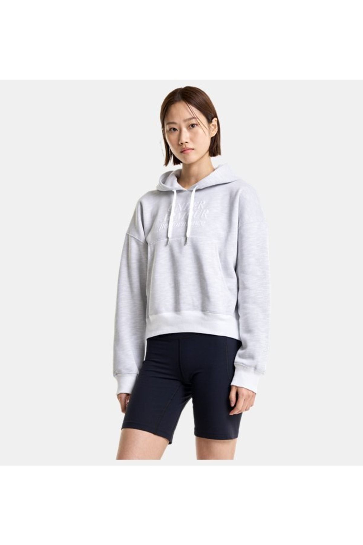 Under Armour Kadın Ua Essential Fleece Script Kapüşonlu Üst 1374107-100