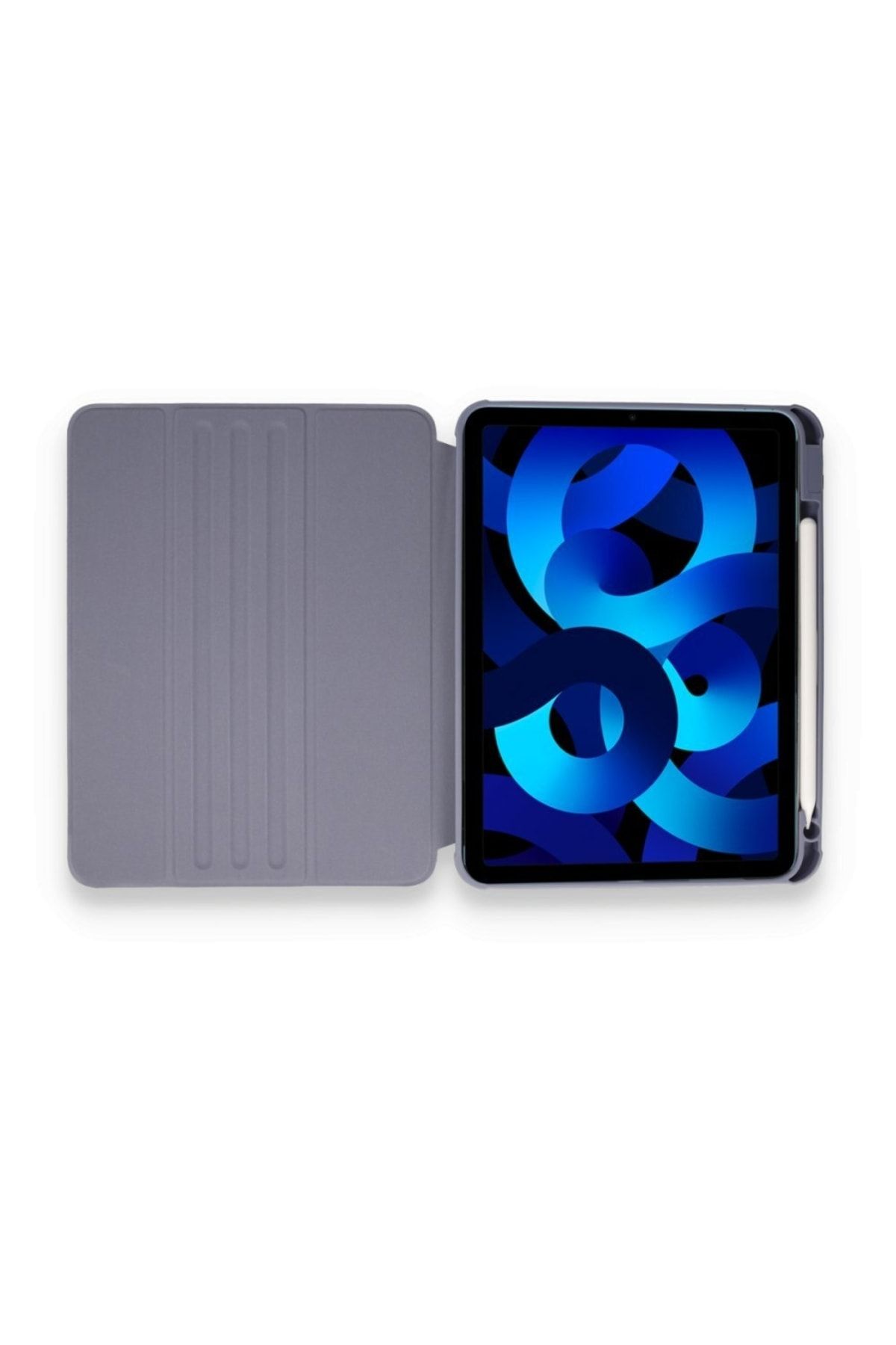 TEKNETSTORE-Apple Ipad Pro 12.9 Inch 3rd 4th 5th 6th Generation Case 360 Rotatable Case with Pen Charging Compartment 4