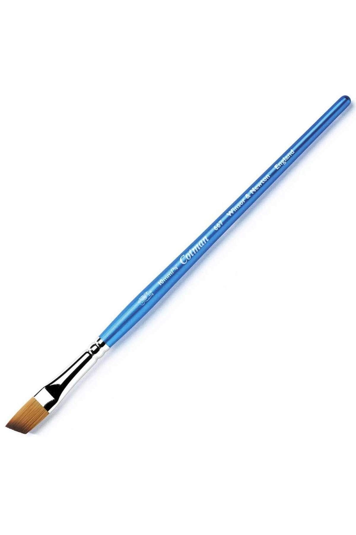 Winsor Newton-winsor & Newton Cotman Series 667 Short Handle Synthetic Angle Brush No:1/4" (6mm) 2