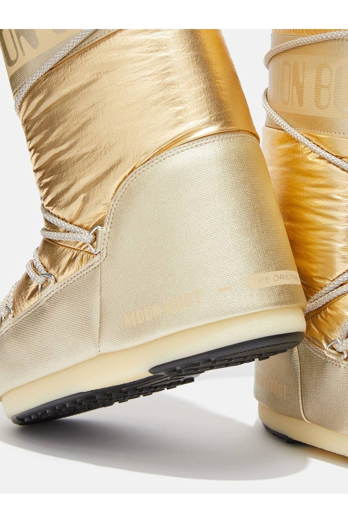 Metallic new arrivals flat boots