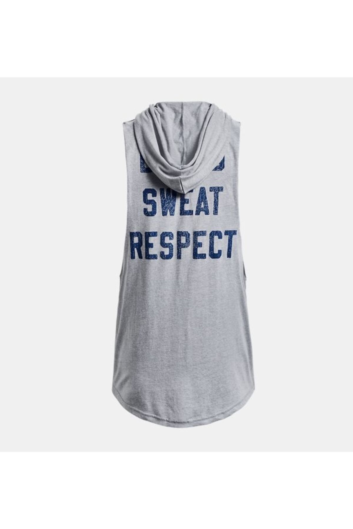 تی شرت خاکستری مردانه پروژه Rock BSR Bull بدون آستین کلاه برتر 1376939 035 Under Armour