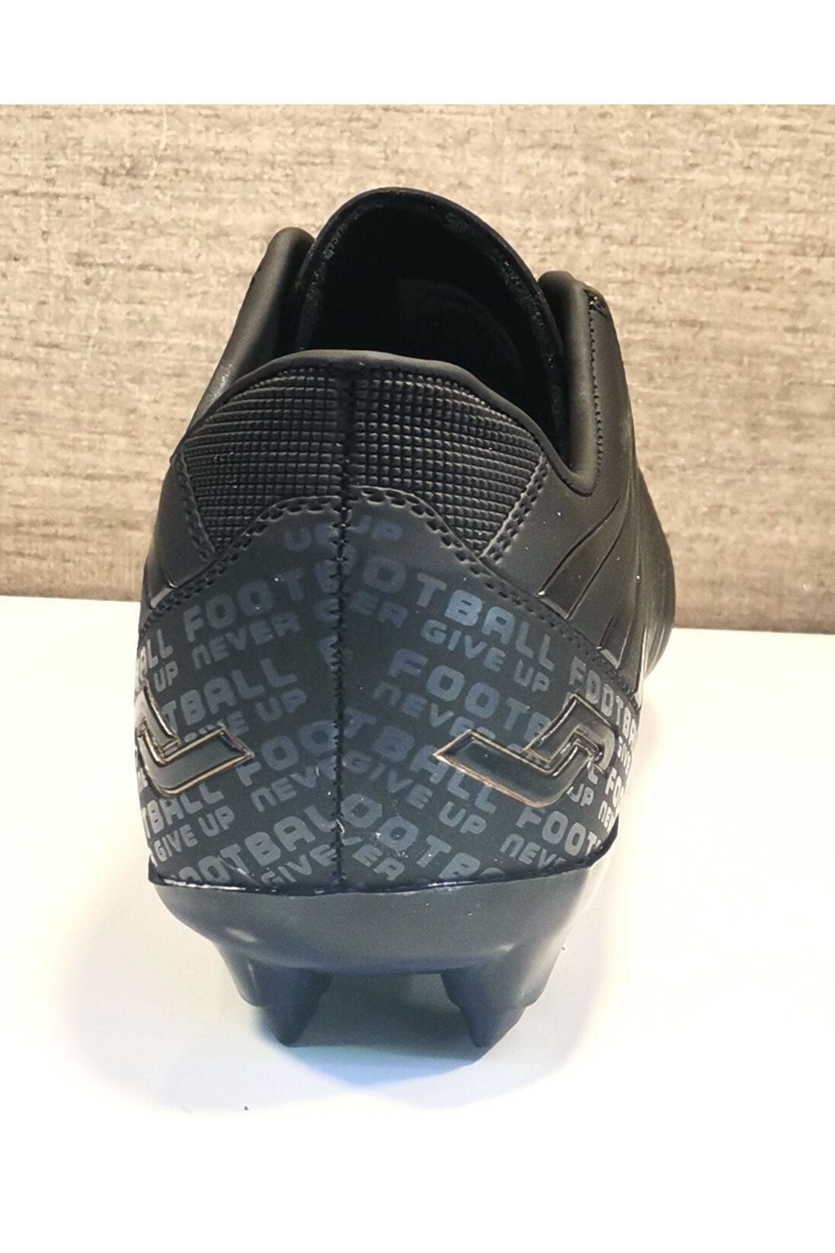 Jump-28367 Herren-Kunstrasen-Fußballschuhe Schwarz 5