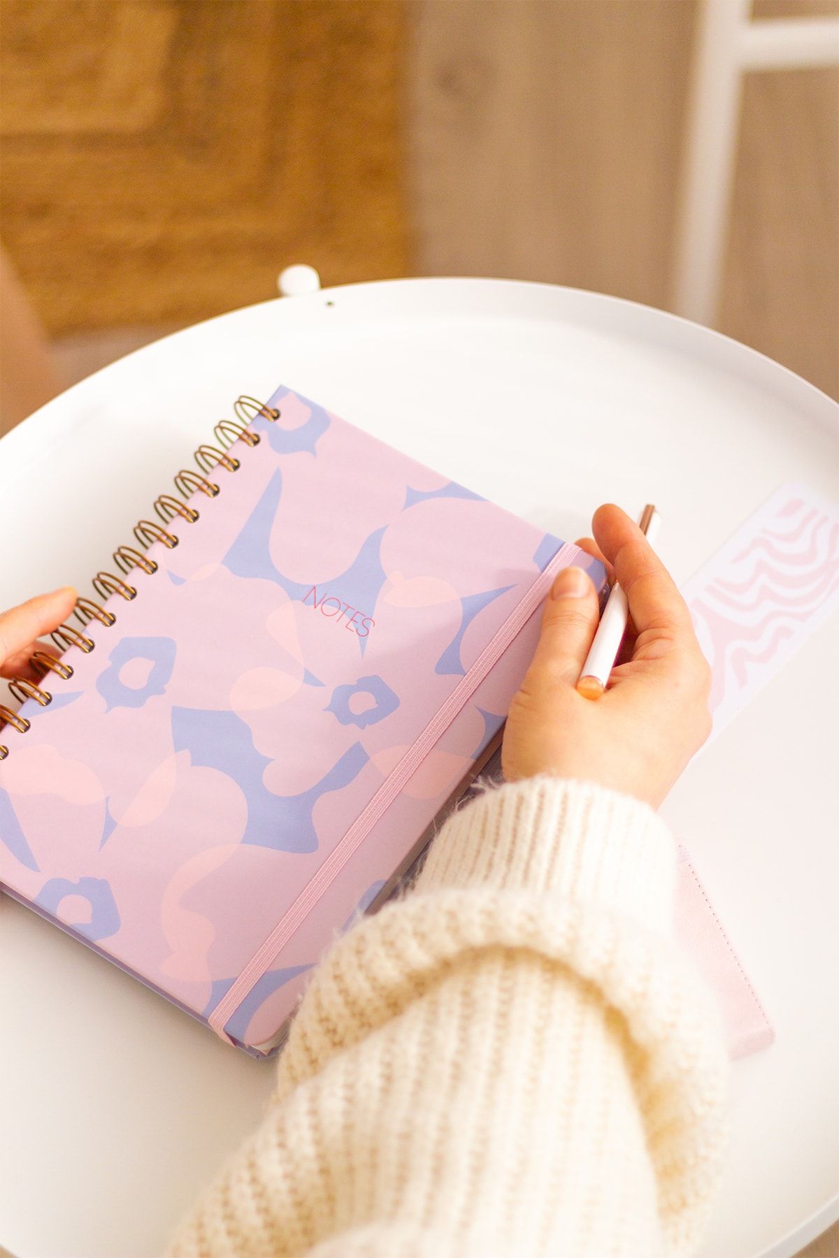 Matt Notebook-دفتر ملاحظات مقاس A5 مقاس 15x21 سم ومبطن ومرن وغير مؤرخ 2