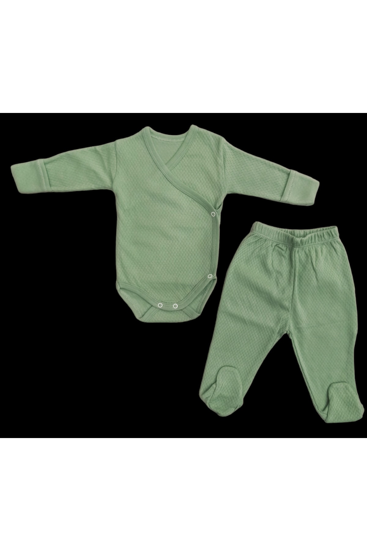 بادی نوزادی پسرانه – دخترانه سفید özdemirli bebe | 2028995 اورجینال - تصویر 8