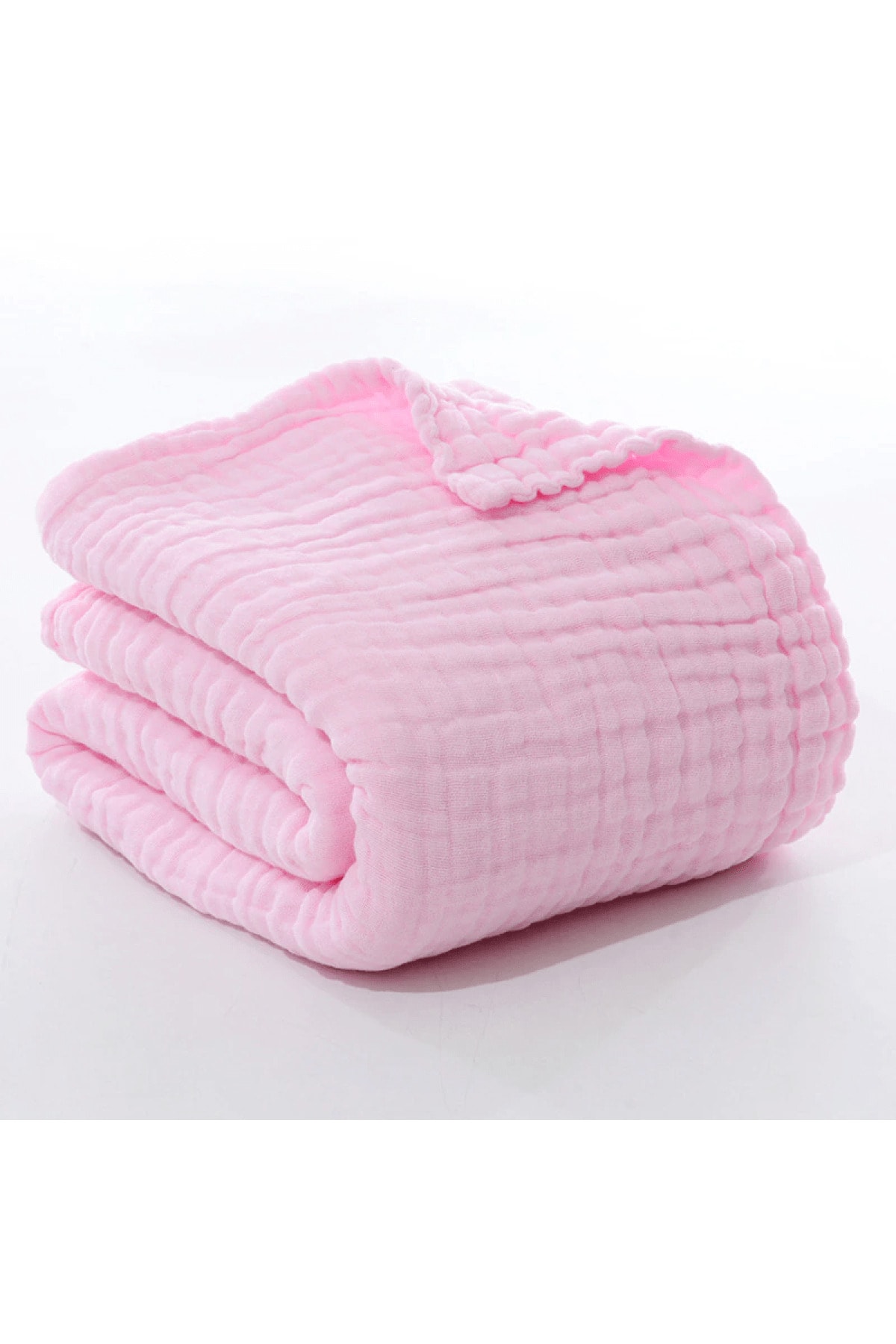 JUNİPERUS Pudra 4 Katlı Çok Amaçlı Müslin Örtü Battaniye fotoğrafı 4 (önizleme)