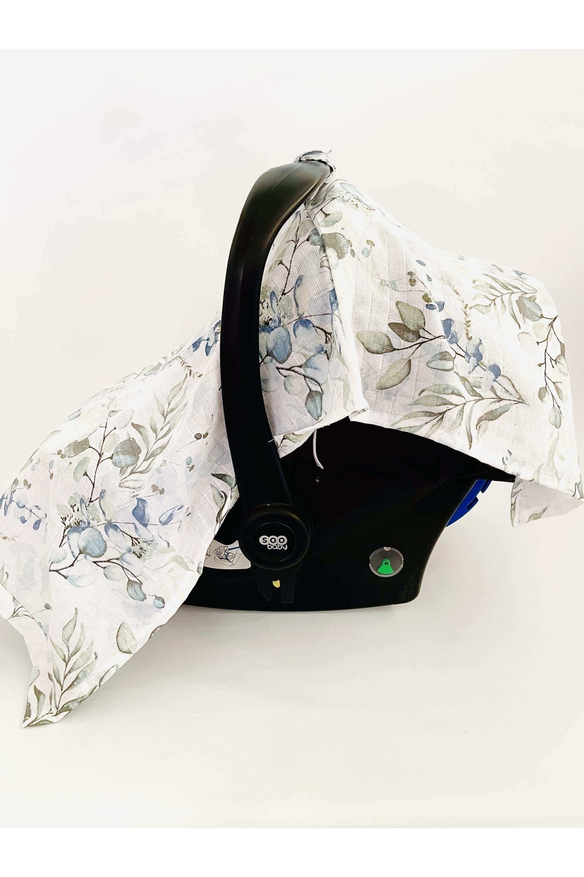 JUNİPERUS Okaliptus Müslin Puset Örtüsü Fermuarlı fotoğrafı 7 (önizleme)